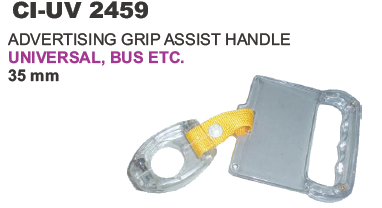 Advertising Grip Handle Bus