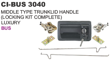 Middle Type Trunklid Handle Bus