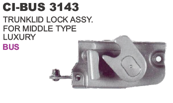 Trunklid Lock Assy Bus - Metal, 10x5x3 Cm, Matte Finish | Secure Latching Lock, Easy Installation, Durable Design