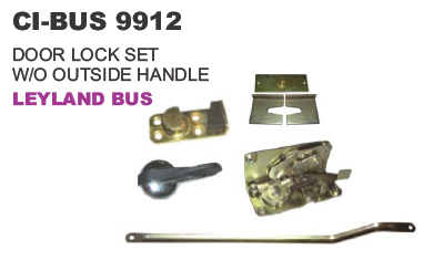 Door Lock set out side Handle Bus