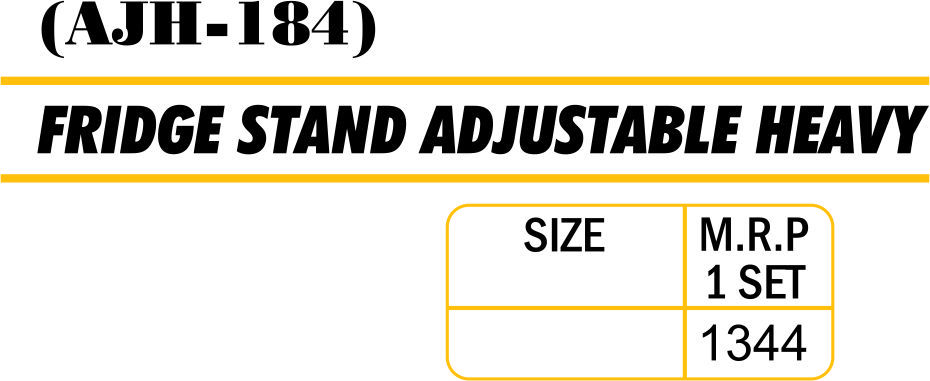 Adjustable Floor Stand Trolley For Washing Machines & Refrigerator