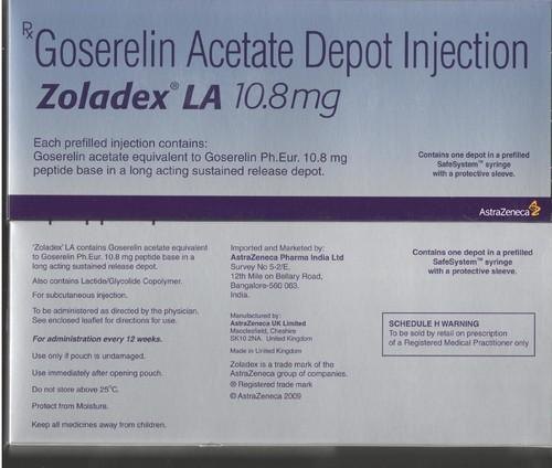 Zoladex 10.8 Anti Cancer Injection