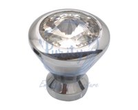 Brass Crystal Knob