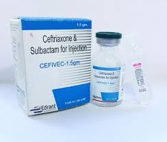 Ceftriaxone Sulbactam Injection By DELTOID HEALTHCARE PVT LTD.