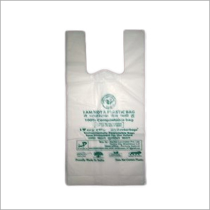 W Cut Compostable Carry Bag