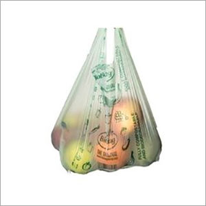 Transparent Fully Compostable And Biodegradable Vegetable Bag