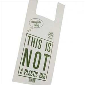 White 7 Kg Biodegradable Carry Bag