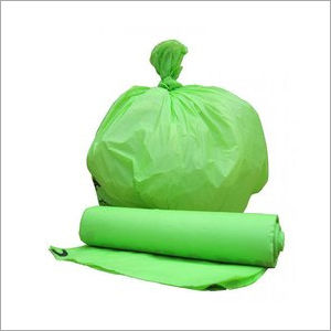 Green Biodegradable Garbage Bag Size: Different Size Available