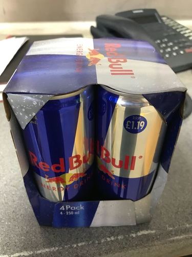 250ml Red Bull Energy Drinks