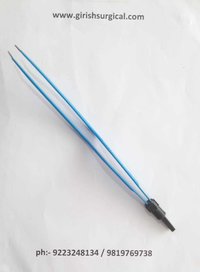 Bipolar Bayonet Curve Forcep(Imported)