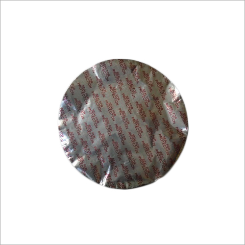 Silver Jar Printed Blister Foil Lids