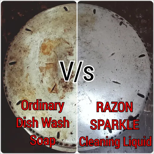 RAZON SPARKLE MULTIPURPOSE CLEANING LIQUID RAZON SPARKLE MULTIPURPOSE CLEANING LIQUID