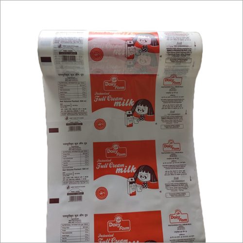 Milk Printed Packaging Pouch