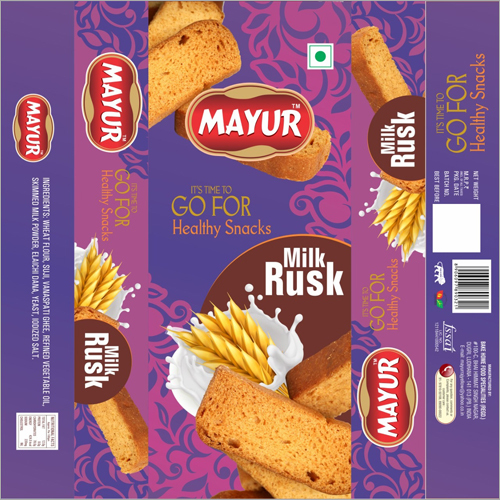 Milk Rusk Packaging Pouch