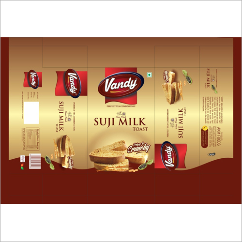 Suji Milk Toast Packaging Pouch