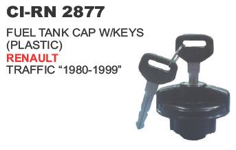 Fuel Tank Cap with Keys Renault