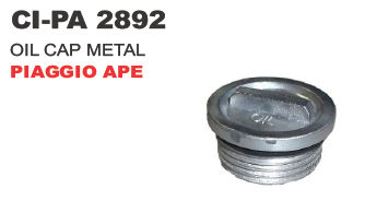 Oil Cap Metal Piaggio