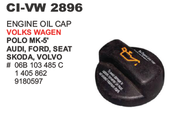 Engine Oil Cap Volks Wagen