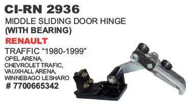Middle Sliding Door Handle Renault