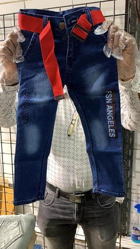 Kids Jeans - Denim Material, Size 16x36, Multicolour Design | Ideal Casual Wear for Ages 1-12 Years