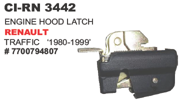 Engine Hood Latch Renault