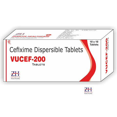 Cefixime 200mg Dispersible Tablets Specific Drug