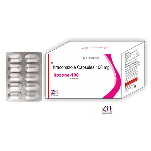 100 Mg Itraconazole Capsules General Medicines