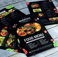 Restaurant Menu & Leaflet Designing