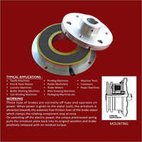 Flange Mounted Electromagnetic Brake - Steel, Various Sizes, 12-240v Operating Voltage | 10-1000nm Torque, -20 To 80â°c Temperature Range