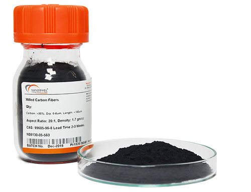 Black Milled Carbon Fiber Powder