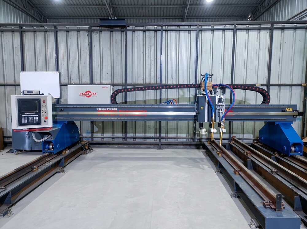 Starktek Automatic Cnc Plasma Profile Cutting Machine - Feature: Low Energy Consumption