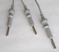Single Pin To 2 Pin Patient Plate Cable Cord