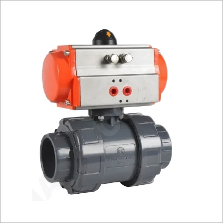 Plastic Pneumatic  Cpvc Ball Valve