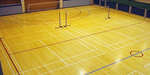 Badminton Court Wooden Flooring