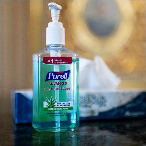 Advance Hand Sanitizer - Aloe Vera Enriched Formula, Non-Sticky & Skin-Friendly, 99.9% Germ Protection with Lasting Fragrance
