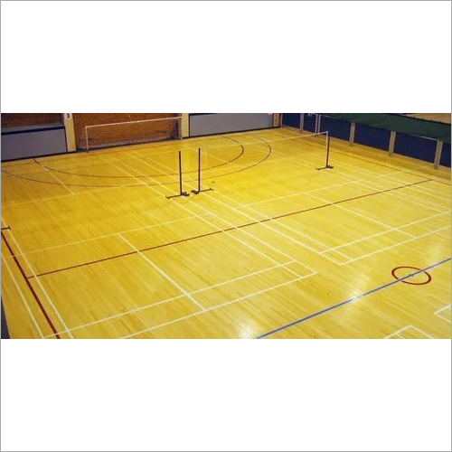 Badminton Court Wooden Flooring