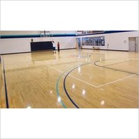 Indoor Basketball Court Wooden Flooring