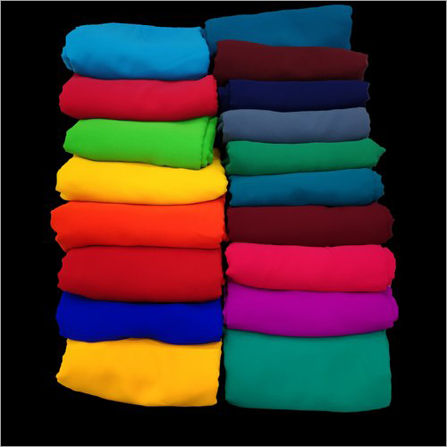 Plain Georgette Fabric - 44 Inch Width, Available in Various Colors | Lightweight, Smooth Texture Suitable for All Seasons