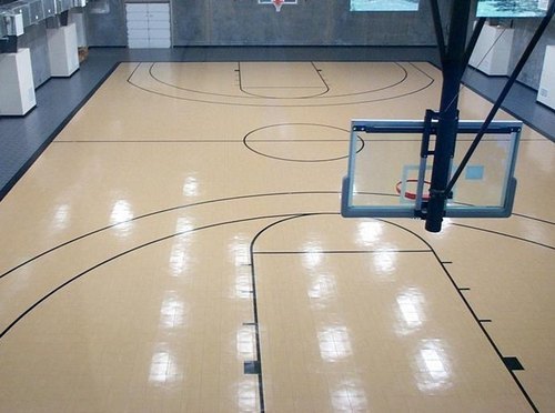 Indoor Basketball Court Wooden Floor