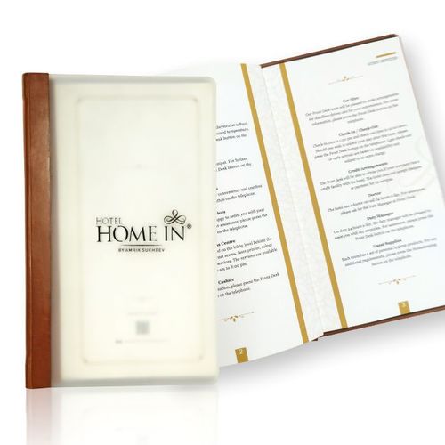 Acrylic Leather Menu