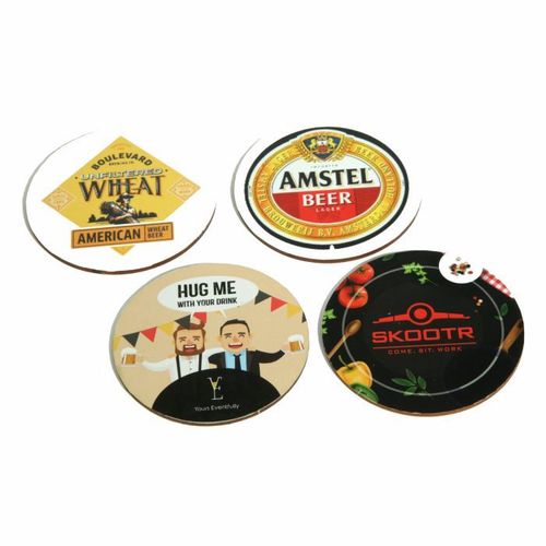 Paper Printed Coaster on MDF