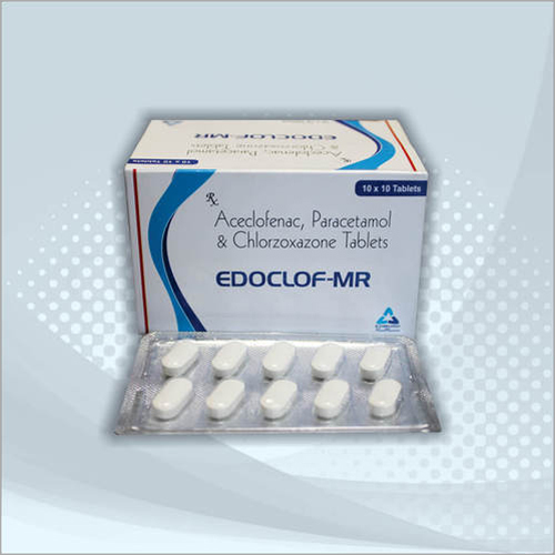 Aceclofenac 100mg Paracetamol 325mg Chlorzoxazone 250mg
