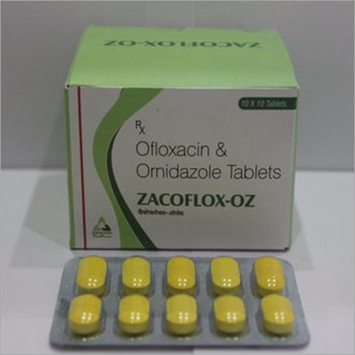 Ofloxacin 200mg Ornidazole 500mg Tablets