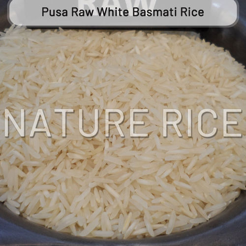 Pusa Raw White Basmati Rice