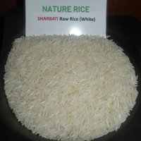 Sharbati Raw White Rice