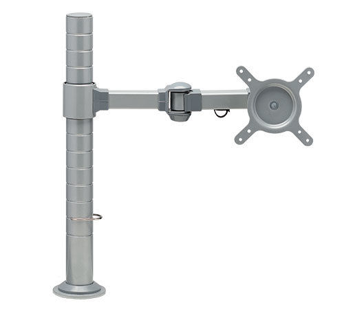 LCD / LED Table Mount Single Monitor Arm -Single Screen Flange