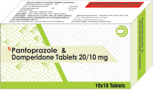 PANTOPRAZOLE & DOMPERIDONE TABLETS 20/10