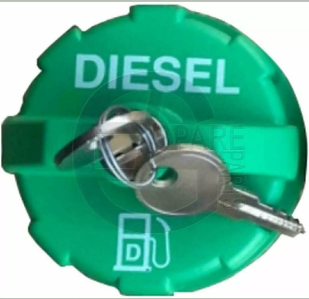 FUEL TANK CAP WITH KEYS GREEN BOBCAT