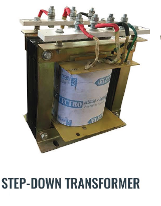 Step Down Transformer Capacity: 200 Amps