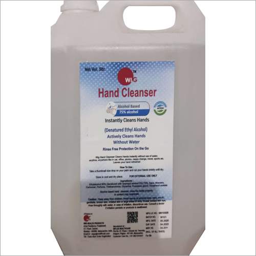 Hand Cleanser Application: Personal Care